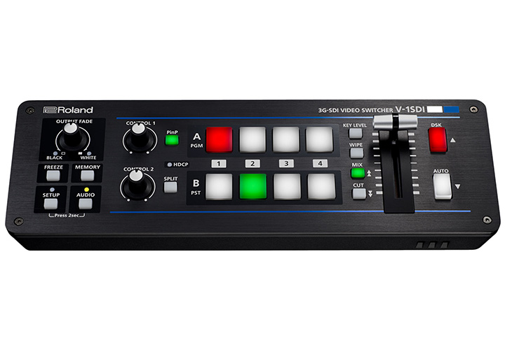 V-1SDI マルチフォーマットビデオスイッチャー
